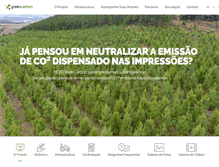 Tablet Screenshot of nddgreencarbon.com